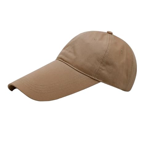 Gorra de béisbol con visera larga para mujer y hombre