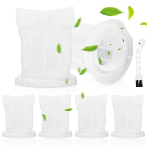 6 Stück Filter für Vorwerk Kobold VC 100 Akku Staubsauger, Ersatzfilter für Vorwerk Akkusauger VC100 mit 1 Reinigungsbürste, VC 100 Schmutzfilter Ersatzfilter für Vorwerk VC 100 Handstaubsauger