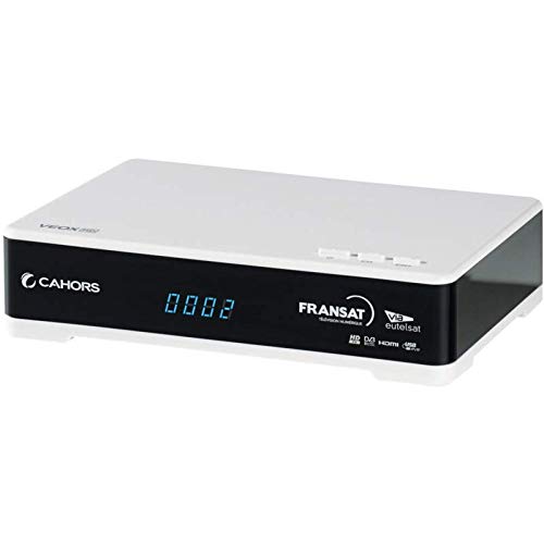 CAHORS VEOX Receptor satélite HD + Tarjeta FRANSAT + Cordón HDMi 2M