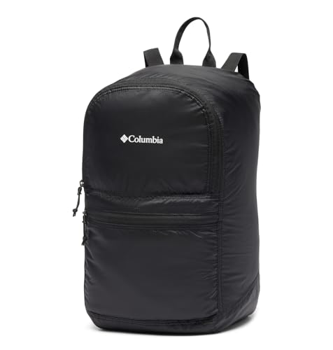 Columbia Unisex Lightweight Packable Backpack, Black, One Size