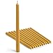 Beeswax Candles (Honey (Pack of 12))