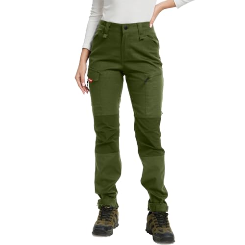 WORK IDEA Damen-Wanderhose, Stretch-Slim Fit, wasserabweisend, geeignet...