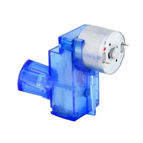 Vidonergy Generador de manivela con caja de cambios reductora, generador de energía mecánico de 6 V para proyectos de bricolaje, material ABS, indicador de luz LED, para uso educativo