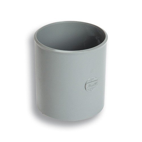 Nicoll Coulisse NICOLL femelle-femelle - PVC gris - Ø 100 mm - KT