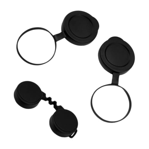 Vaguelly 対物レンズカバー 双眼鏡用ゴム製保護キャップ 交換用レンズカバー 耐久性高く簡単装着 望遠鏡用保護アクセサリー