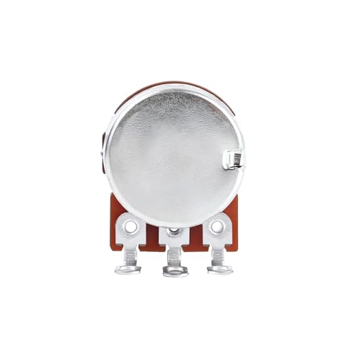 Image of Banworks Metric M8 Thread A250K+B250K Mini Electric Guitars Pots 2A2B Aluminum 18-Spline Split Short Shaft (15mm Length) Audio & Linear Taper Potentiometers for Squier /Epiphone /Ibanez /ESP JT /XNQ-02