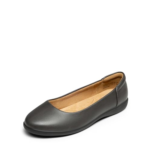 Image of DREAM PAIRS Women's Comfortable Ballet Dressy Work Flats, Round Toe Slip on Office Shoes