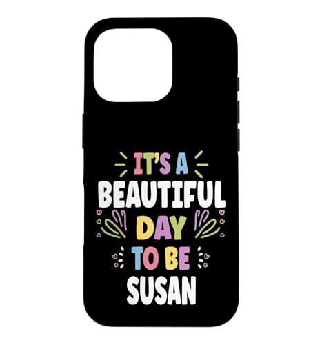 SUSANA Personalized Name Beautiful Day SUSANA �X�}�z�P�[�X iPhone 16 Pro �p