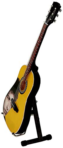 Miniature Guitare acoustique Bob Dylan MGT-7092 cadeau Muscal RockMusic - Les Beatles, Paul McCartney, John Lennon, RIngo Starr, George Harrison Miniature Guitare acoustique Bob Dylan MGT-7092 cadeau Muscal RockMusic – Image 3