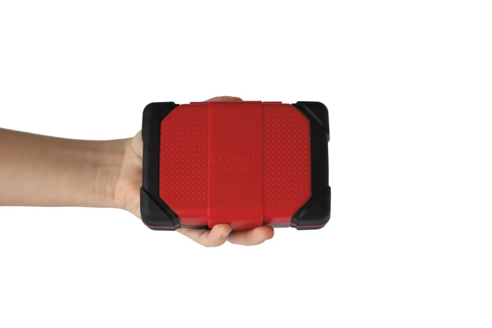 KS TOOLS - 922.0626 - Coffret de douilles et accessoires ULTIMATE 1/4'', 27 pièces - Robuste et pratique - Cliquet, Douilles 6 pans 5,5 à 14 mm, Embouts, Cardan, Rallonges - Qualité professionnelle