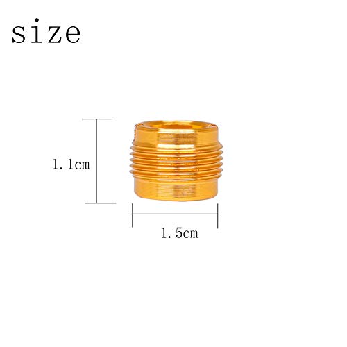 SIMBAE Parafuso De Microfone 2pcs Microfone Mic parafuso porca rosca adaptador 3/8