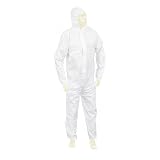 Meditrade 4799 Suavel YETI Overall Schutzanzug, Weiß, Größe L