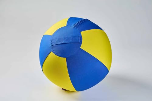 Image of 22Inch Herding Ball for Dogs, Interactive Large Dog Ball with Grip Tabs, Durable Outdoor Training Dog Toy for Medium to Large Dog Australian Shepherd Cattle Dog Border Collie and Horses