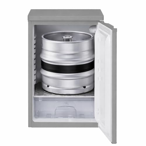 Fassbierkühlschrank in Silber für Keg Fässer bis max. 30l