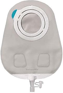Sensura Mio Flex Urostomy Pouch Red, Maxi, Opaque Box of 10