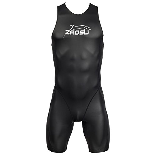 ZAOSU Speedsuit Z-Skin kurz | Swimskin für das Freiwasserschwimmen,...