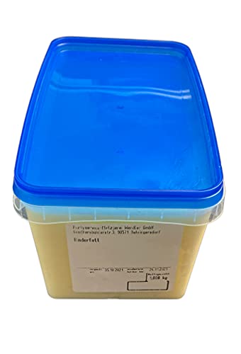 frisches Rinderfett/Rindertalg/Rinderschmalz/Tallow 1Kg hausgemacht in der fränkischen Handwerksmetzgerei