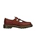 Dr. Martens Women's 8065 Mary Jane Flat, Cashew Ambassador, 7