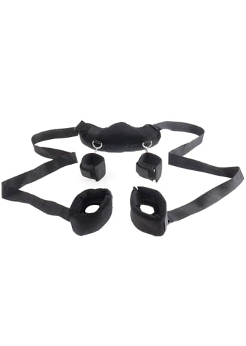 Pipedream Fetish Fantasy Series Position Master with Cuffs, Black