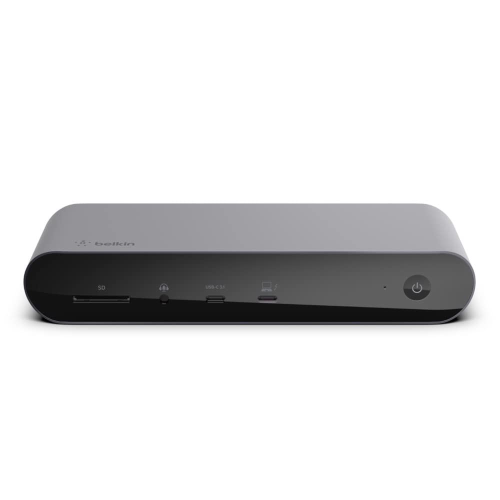 Amazon.com: Belkin Thunderbolt 4 Dock Pro Wired Black, W128270927 