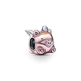 PANDORA Charm Moments 792573C01 cerdito unicornio