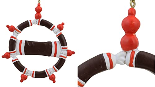 4" Tootsie Roll Chewy Chocolate Candy Christmas Wreath Ornament - Cc #TOP25