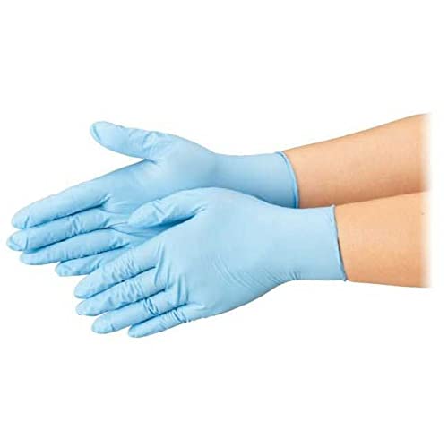 Amazon | エブノ ニトリルトライ3 №555 ブルー 粉無 SSサイズ 100枚入