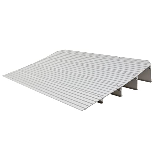 Silver Spring Thr4 4.25" H Aluminum Mobility Threshold Ramp For Wheelchairs, Scooters, And Power Chairs #TOP28