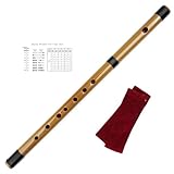 Japanese Shinobue Flute 6/7/8 Hon Handmade Bamboo Flute Musical Instrument (8 HON)