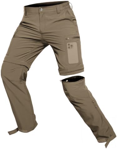 Hiauspor Herren Zip Off Wanderhose 3-in-1 Trekkinghose