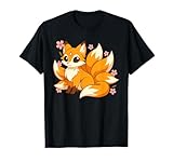 Kitsune Renard Anime Sakura Fleurs Japonaises