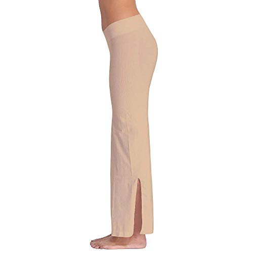 Vednath Women Beige Microfiber Waist Trimmer Thigh Slimmer Saree Shapewear M #TOP2