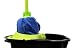 Pongal Pack 2 Fregonas Microfibra Tiras Verde y Azul