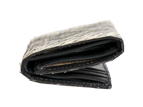 Genuine Rattlesnake Skin Wallet: Trifold3