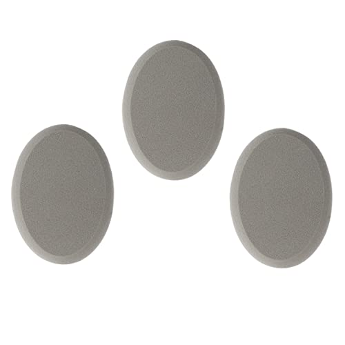 PACKOVE 3 Pièces Houppette à Maquillage Pour Femme Coussin Cosmétique Pour Poudre Houppette à Poudre Pour Visage Lot De Formes Elliptiques Pour Maquillage