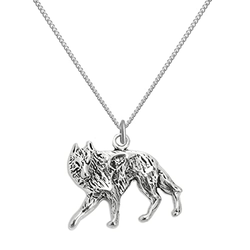 Pendentif loup argent 925/1000 pour affirmer votre style au quotidien