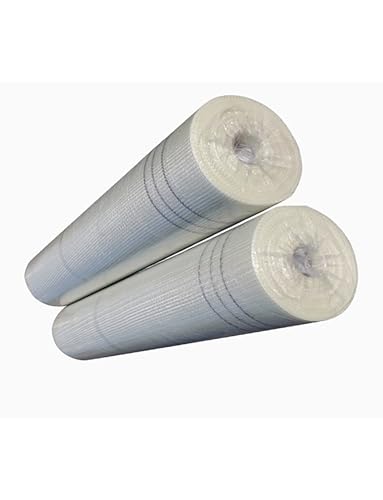 Ruban de plâtre en maille de fibre de verre TourKing pour isolation de toit et mur 100cmx100m