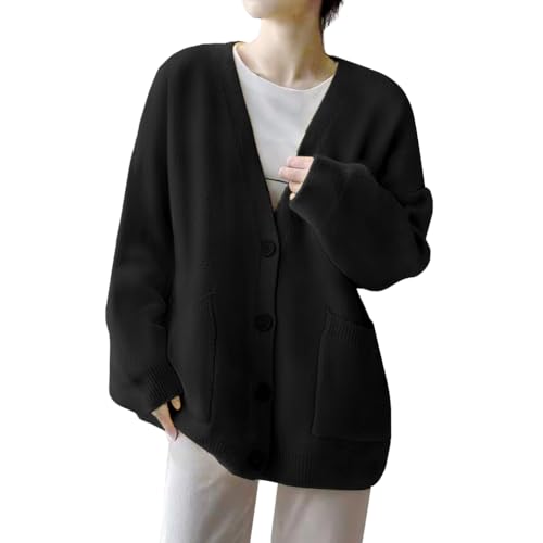 ニット カーディガン レディース Vネック