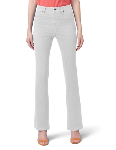 HUE Women's Ultra Soft High Waist Denim Baby Bootcut Leggings