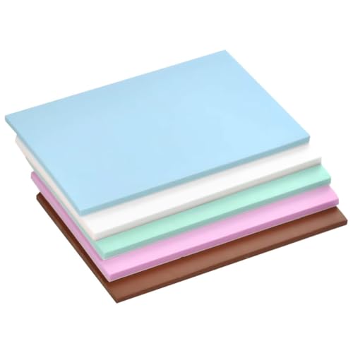 Briques caoutchouc pour sculpter vos tampons DIY | Lot de 5 blocs colorés assortis