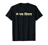 Om Namah Shivaya Hindi Aum Namo Shiva Maha Shivratri Mahadev T-Shirt