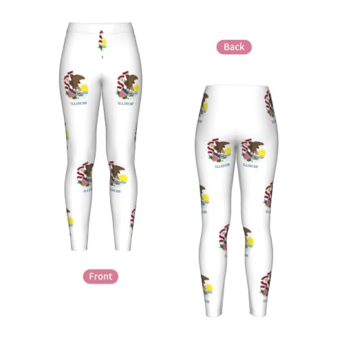 Leggings de Illinois para mujer sin transparencias: mallas de compresión estables 4