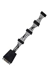 SilverStone – SilverStone SST-CP06-E4 - SATA Adapter Kabel, 1 auf 4 SATA S