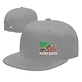 Gorra De Béisbol Bandera De San Cristóbal Sombrero del Camionero Deportes Hip Hop Gorras De Golf, para Deporte, Cámping, Exterior, 55-59cm