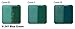 Amaco Velvet Underglaze - 2 Ounce Jar - V-341 Blue Green
