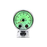 Odometer Indicator Tachometer Tacho Gauge 0~8000 RPM Meter Universal Car Motor 7 Colors Adjustable Led Meter Pointer RPM