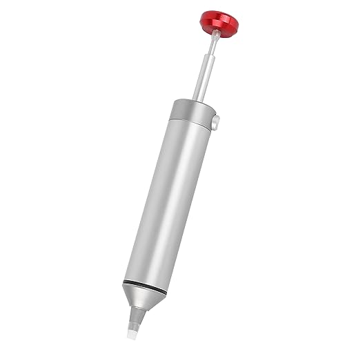 Bomba de Remoção de Solda, Sugador de Solda de Liga de Alumínio Portátil, Usinagem CNC Precisa, Sucç