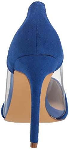 Penny Loves Kenny Women's Opie Pump, Blue Micro/Lucite, 7.5 Wide US | Image 2