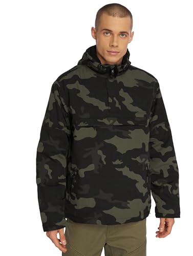 Brandit Windbreaker, Uomo, Darkcamo, 4XL