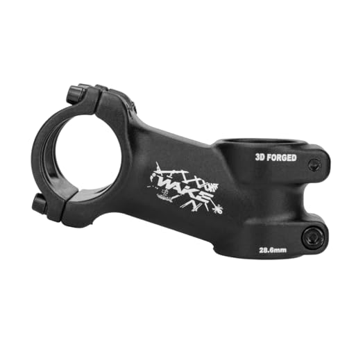 CYSKY Bike Stem 17 Degree 31.8 60mm/70mm/80mm/90mm/100mm/110mm MTB Stem Mountain Bike Handlebar Stem for Bicycle, Road Bike, MTB, BMX, Cycling